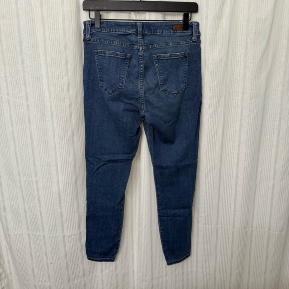 JUST USA Rhea Medium wash mid rise skinny jeans with light distressing - Picture 2 of 5